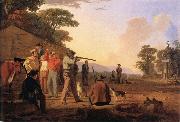George Caleb Bingham Shooting For the Beef china oil painting artist